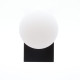 ELLA 4W 375Lm 3000K IP44 180° NOIR MAT