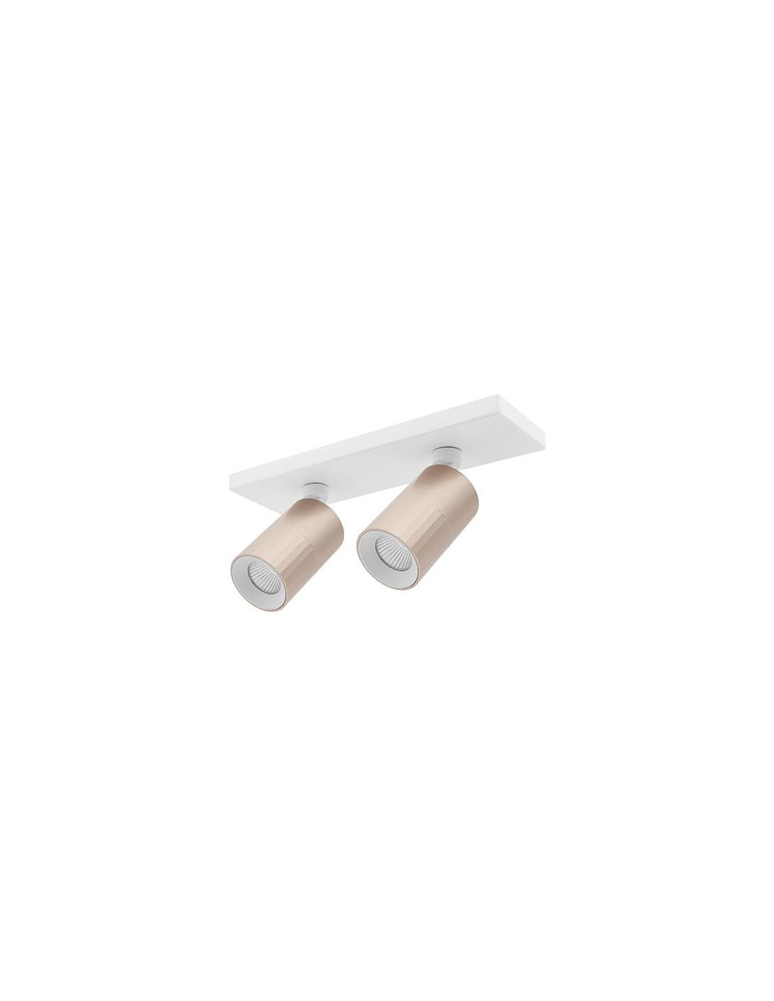 AUREA 2 C 2x6W 2x715Lm 38° DIM BLANC MAT - ROSE