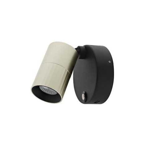 AUREA 1 W 7W 625Lm 38° DIM NOIR MAT - CHAMPAGNE