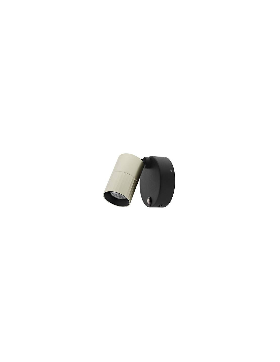 AUREA 1 W 7W 625Lm 38° DIM NOIR MAT - CHAMPAGNE