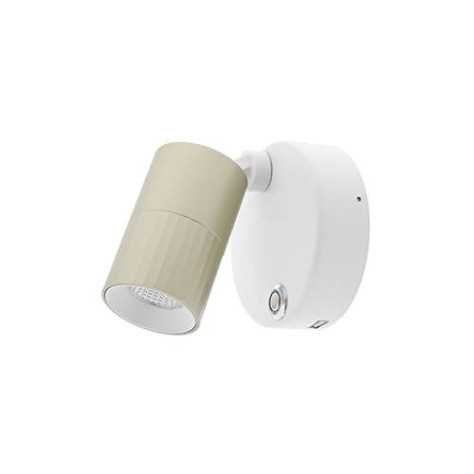 AUREA 1 W 7W 625Lm 38° DIM BLANC MAT - CHAMPAGNE