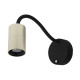 AUREA 2 W 7W 625Lm 38° DIM NOIR MAT - CHAMPAGNE