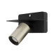 AUREA 3 W 7W 625Lm 38° DIM NOIR MAT - CHAMPAGNE