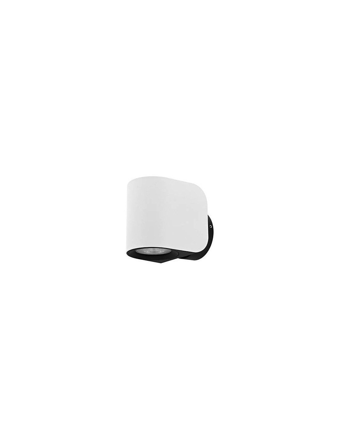SNOOP GU10 MAX10W PAR16 IP54 NOIR MAT - BLANC MAT