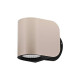 SNOOP 10W 1050Lm 38° IP54 DIM NOIR MAT - ROSE