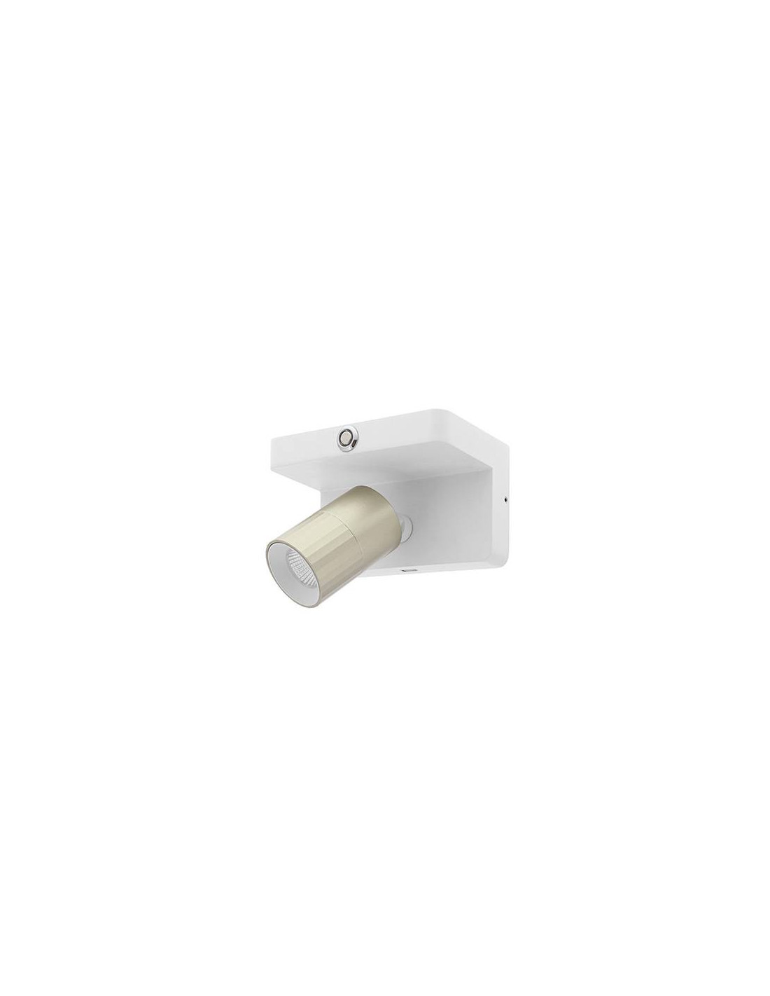 AUREA 4 W 7W 625Lm 38° DIM BLANC MAT - CHAMPAGNE