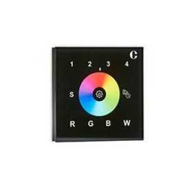 COMMANDE MURALE RF 4 ZONES RGB/RGBW 230V