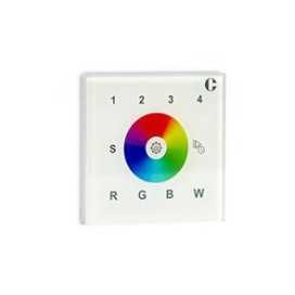 COMMANDE MURALE RF 4 ZONES RGB/RGBW 230V
