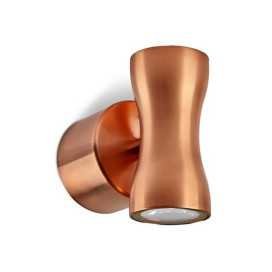 WL070 2x2,5W 3000K 12° IP65 CUIVRE BRILLANT