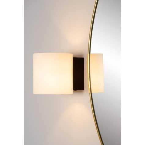 JELTE - Applique murale Salle de bains - 1xG9 - IP44 - Noir