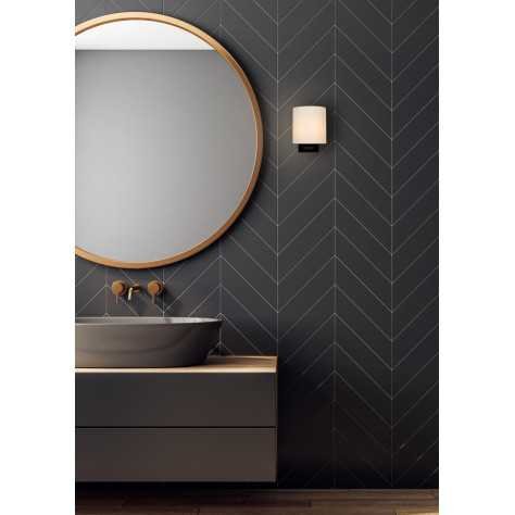 JELTE - Applique murale Salle de bains - 1xG9 - IP44 - Noir