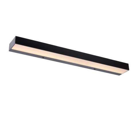 ALEXA - Applique murale Salle de bains - LED - 1x8W 3000K - IP44 - Noir