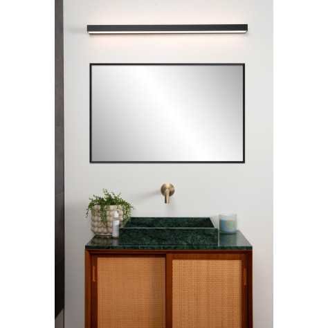 ALEXA - Applique murale Salle de bains - LED - 1x13W 3000K - IP44 - Noir