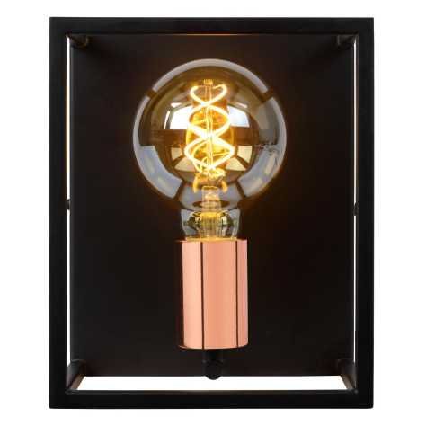 ARTHUR - Applique murale - 1xE27 - Noir