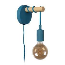 POLA - Applique murale Chambres d'enfant - 1xE27 - Bleu 2