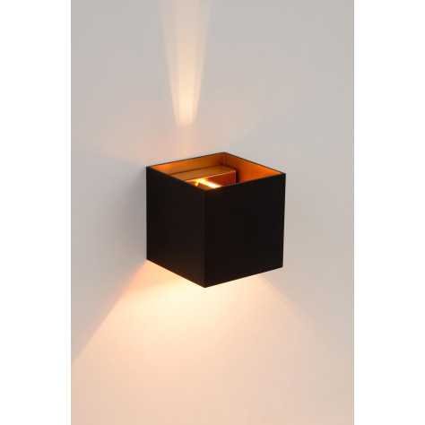 XIO - Applique murale - LED Dim. - G9 - 1x4W 2700K - Angle du faisceau réglable - Noir