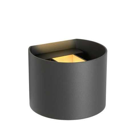 XIO - Applique murale - LED Dim. - G9 - 1x3,5W 2700K - Angle du faisceau réglable - Gris