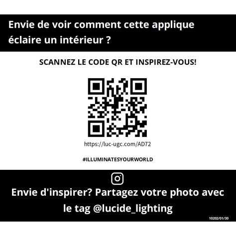 EXTRAVAGANZA CHIMP - Applique murale - 1xE27 - Noir