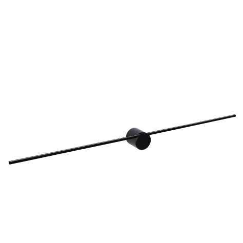 MIZAR - Applique murale Salle de bains - LED - 1x11W 2700K - IP44 - Noir