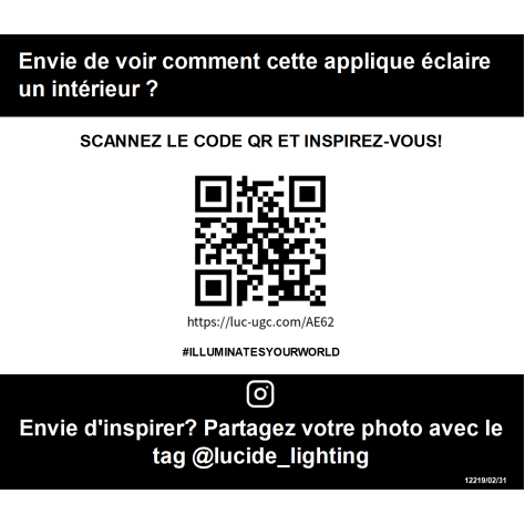 OVALIS - Applique murale - 2xE14 - Blanc