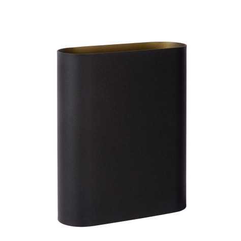 OVALIS - Applique murale - 2xE14 - Noir