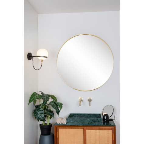 FELINE - Applique murale Salle de bains - 1xG9 - IP44 - Noir