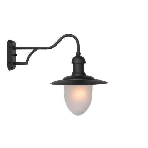 ARUBA - Applique murale Intérieur/Extérieur - 1xE27 - IP44 - Noir