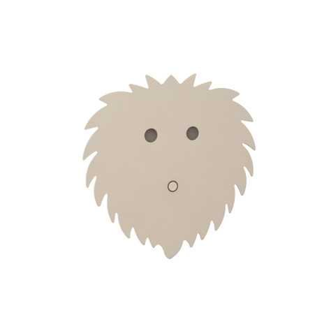 CHARLIE - Applique murale Chambres d'enfant - LED Dim. - 1x5W 2600K/2700K - Crème