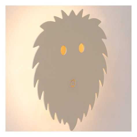 CHARLIE - Applique murale Chambres d'enfant - LED Dim. - 1x5W 2600K/2700K - Crème