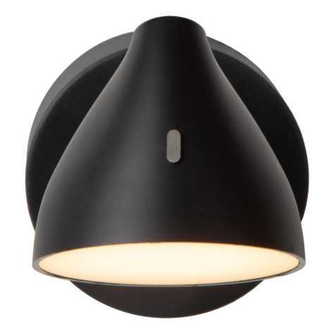 MILNE - Applique murale - LED Dim. - 1x6W 2700K - Noir