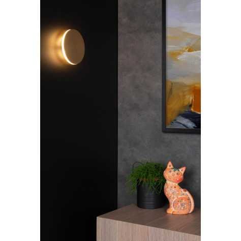EKLYPS LED - Applique murale - Ø 15 cm - LED - 1x7W 3000K - Or Mat / Laiton