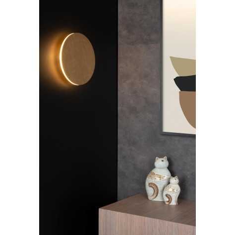 EKLYPS LED - Applique murale - Ø 25 cm - LED - 1x9W 3000K - Or Mat / Laiton