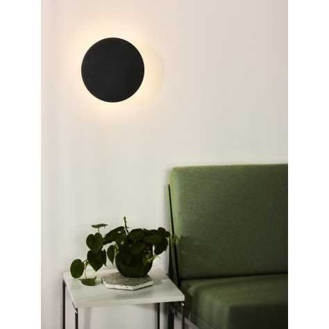 EKLYPS LED - Applique murale - Ø 25 cm - LED - 1x9W 3000K - Noir