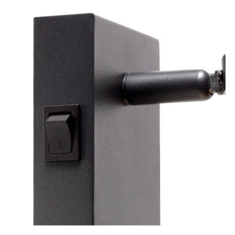 UPTON - Applique murale - 1xGU10 - Fumé