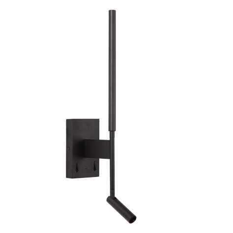 FINAN - Applique murale - LED - 2700K - Point de rechargement USB - Noir