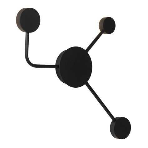 JAYDEN - Applique murale - LED - 3x3,3W 3000K - Noir