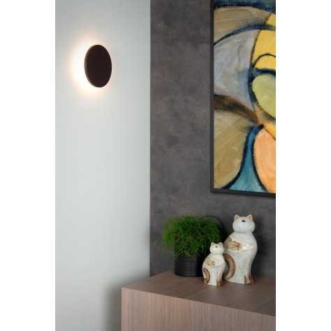 GLIMPSE - Applique murale - Ø 14 cm - LED - 1x5W 2700K - Brun