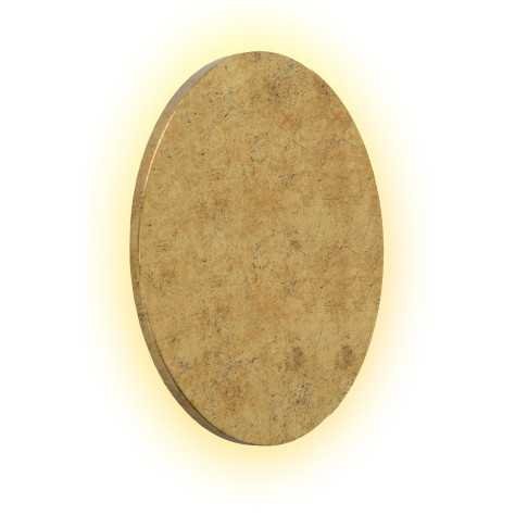 GLIMPSE - Applique murale - Ø 22 cm - LED - 1x11W 2700K - Or Mat / Laiton