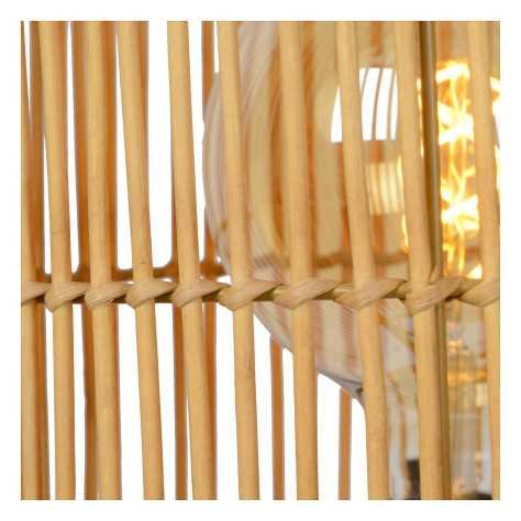 JANTINE - Lampadaire - Ø 30 cm - 1xE27 - Naturel