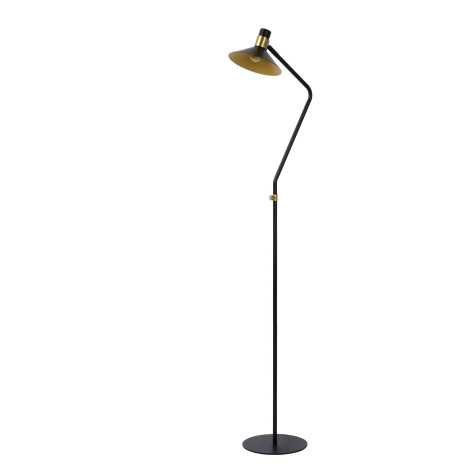 PEPIJN - Lampadaire - Ø 23 cm - 1xE14 - 3 StepDim - Noir