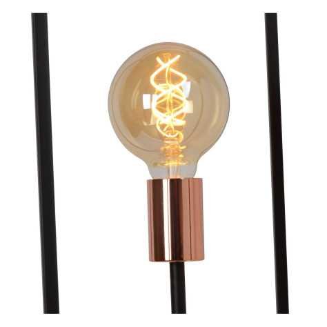 ARTHUR - Lampadaire - 3xE27 - Noir