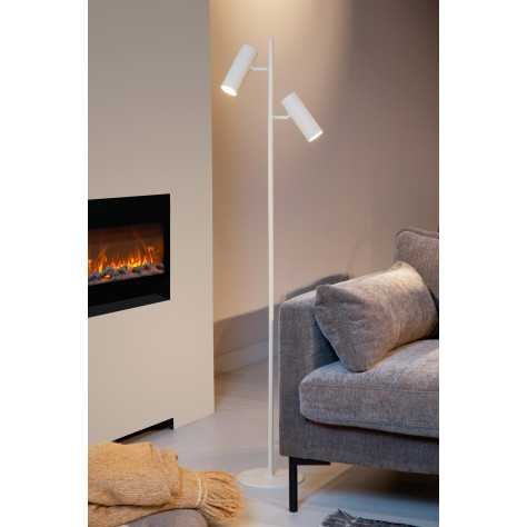 CLUBS - Lampadaire - 2xGU10 - Blanc