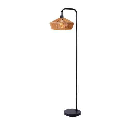 YUNKAI - Lampadaire - Ø 40 cm - 1xE27 - Naturel