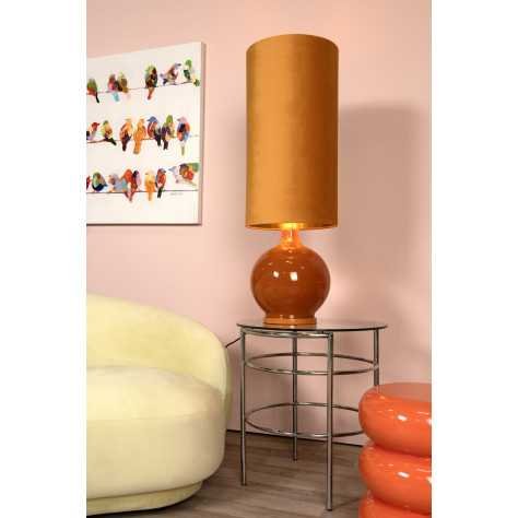 ESTERAD - Lampadaire - Ø 34 cm - 1xE27 - Jaune Ocre