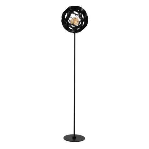HANNELORE - Lampadaire - Ø 30 cm - 1xE27 - Noir