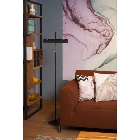 GLENDALE - Lampadaire - 2xE27 - Noir