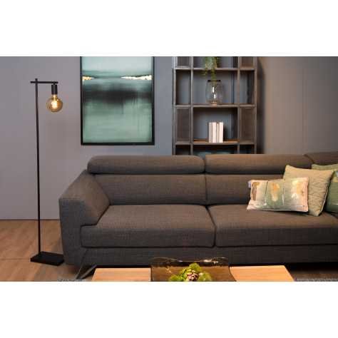 LEANNE - Lampadaire - 1xE27 - Noir