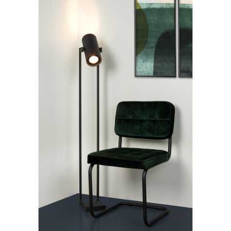 DOME - Lampadaire - LED Dim. - GU10 (ES111) - 2x12W 2200K/3000K - Noir