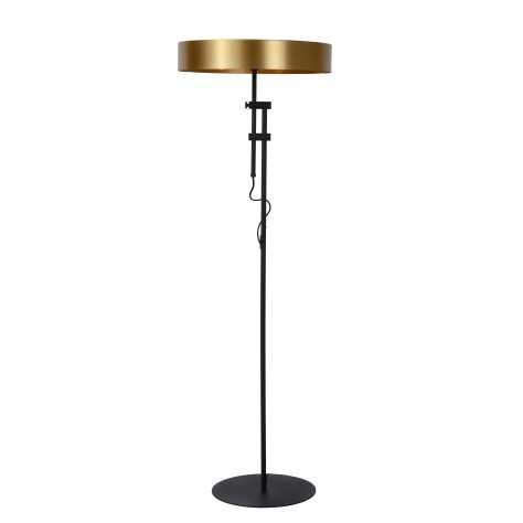 GIADA - Lampadaire - Ø 45 cm - 2xE27 - Or Mat / Laiton