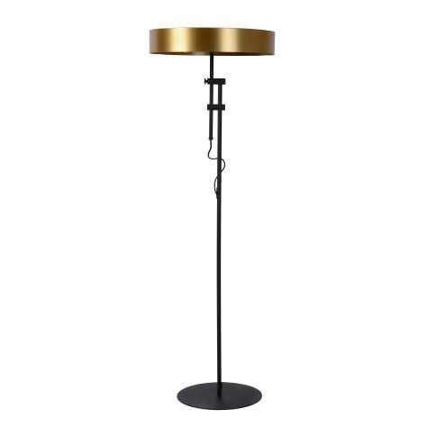 GIADA - Lampadaire - Ø 45 cm - 2xE27 - Or Mat / Laiton